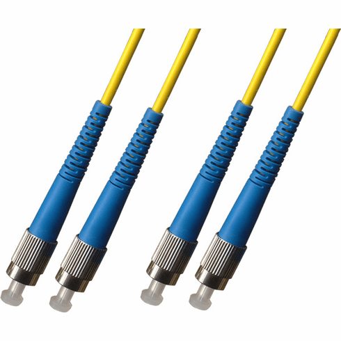 9M FC-FC Duplex Singlemode Fiber Optic Cable 9/125 Plenum