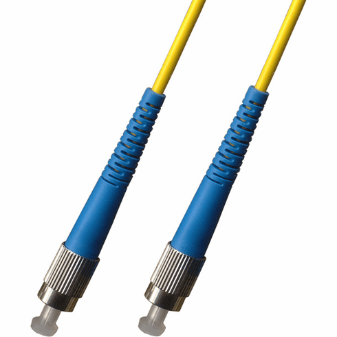9M FC-FC Simplex Singlemode Fiber Optic Cable 9/125 Plenum