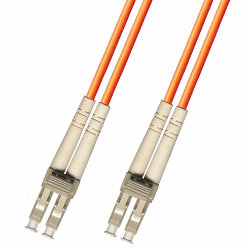 9M LC-LC Duplex Multimode Fiber Optic Cable 50/125 LSZH