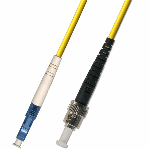 9M LC-ST Simplex Singlemode Fiber Optic Cable 9/125 LSZH