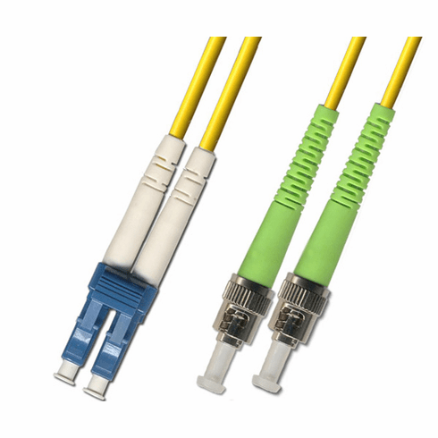 9M LC UPC to ST APC Duplex Singlemode Fiber Optic Cable 9/125