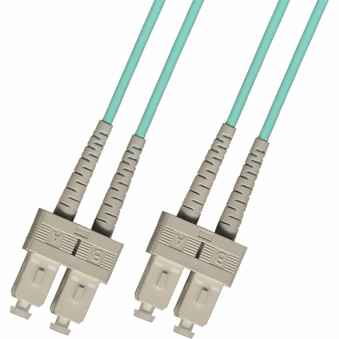 9M SC-SC Duplex Multimode Fiber Optic Cable 50/125 10 Gigabit Riser (10GB)