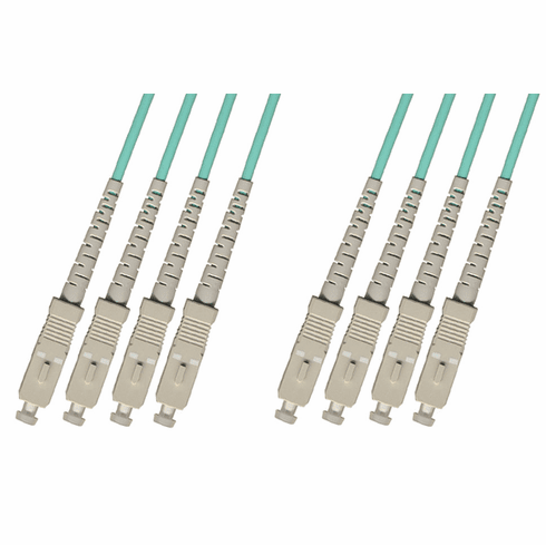 9M SC-SC Multimode Fiber Optic Cable 50/125 10 Gigabit 4 Strand (10GB)