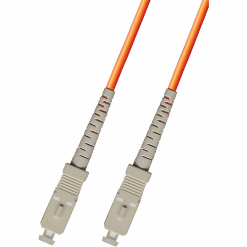 9M SC-SC Simplex Multimode Fiber Optic Cable 50/125 LSZH