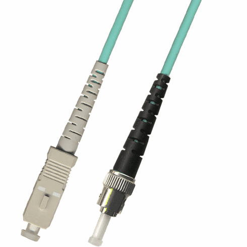 9M SC-ST Simplex Multimode Fiber Optic Cable 50/125 10 Gigabit Riser (10GB)