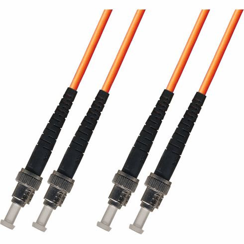 9M ST-ST Duplex Multimode Fiber Optic Cable 62.5/125 Riser