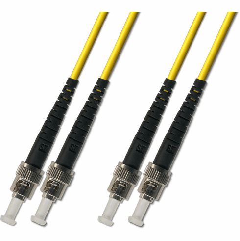 9M ST-ST Duplex Singlemode Fiber Optic Cable 9/125