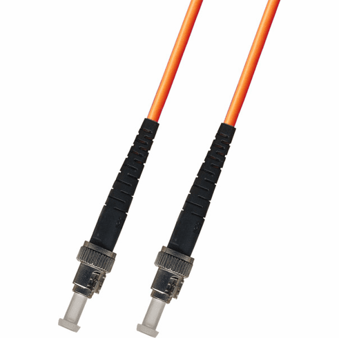 9M ST-ST Simplex Multimode Fiber Optic Cable 62.5/125 Plenum