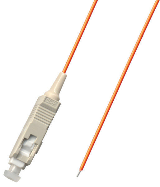 62.5/125 SC MULTIMODE SIMPLEX UPC 1M FIBER OPTIC PIGTAIL