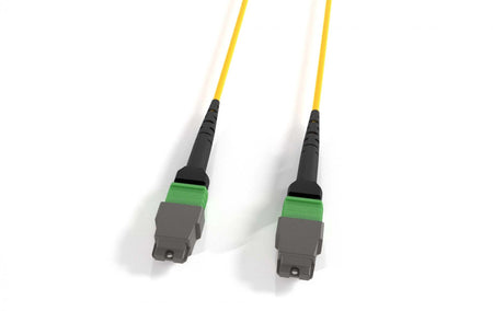 Ultra Spec - MTP 9/125 Singlemode OS2 Fiber Optic Cable Plenum (OFNP) 8 Strand Fiber - 3 Meter Male to Female Type A