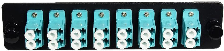 LC - Duplex - 8 Port - Adapter Panel - OM3 Multimode