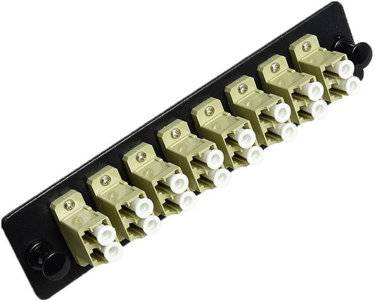 LC - Duplex - 8 Port - Adapter Panel - Multimode