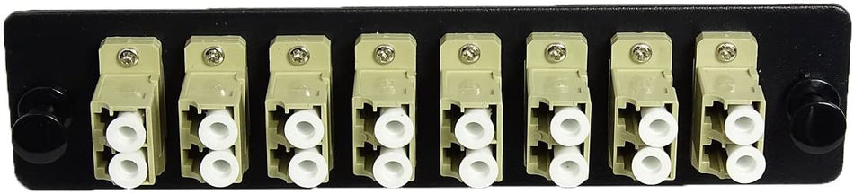 LC - Duplex - 8 Port - Adapter Panel - Multimode