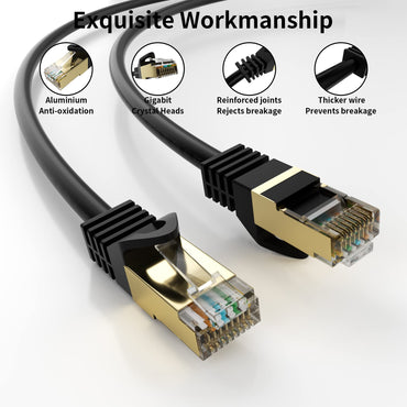 Utomhus Cat 6 Ethernet-kabel 100 meter