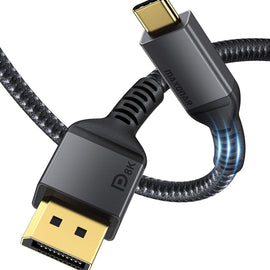 USB C DisplayPort-kabel 8K@60Hz 3M/10Ft