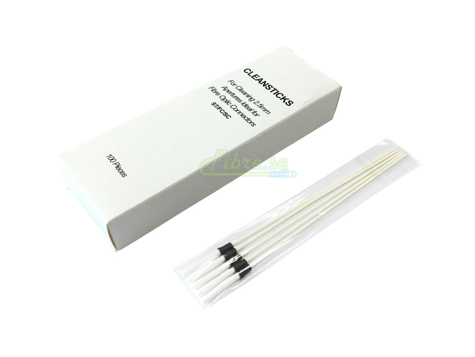Fiber Optic Cleaning Stick ?2.5mm 100pack