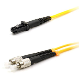 OS2- Singlemode (9/125) - Duplex - Fiber Optic Cable - FC to MTRJ - Riser Jacket
