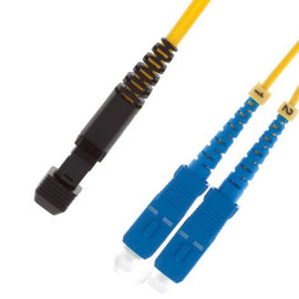 OS2- Singlemode (9/125) - Duplex - Fiber Optic Cable - SC to MTRJ - Riser Jacket