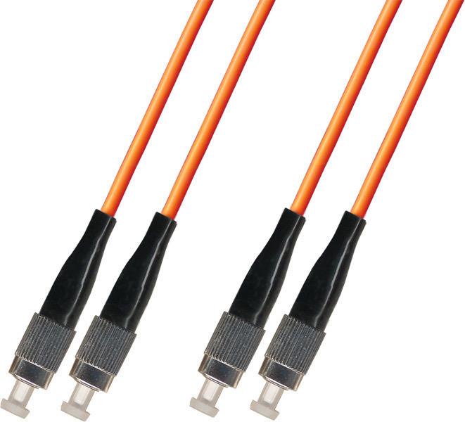 OM2 - Multimode (50/125) - Duplex - Fiber Optic Cable - FC to FC- Riser Jacket