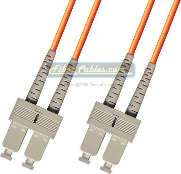 OM2 - Multimode (50/125) - Duplex - Fiber Optic Cable - SC to SC - Riser Jacket