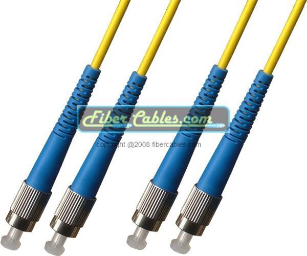 OS2 - Singlemode (9/125) - Duplex - Fiber Optic Cable - FC to FC - Riser Jacket