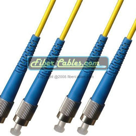 OS2 - Singlemode (9/125) - Duplex - Fiber Optic Cable - FC to FC - Riser Jacket
