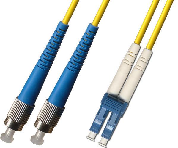 OS2 - Singlemode (9/125) - Duplex - Fiber Optic Cable - LC to FC - Riser Jacket