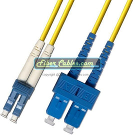 OS2 - Singlemode (9/125) - Duplex - Fiber Optic Cable - LC to SC - Riser Jacket