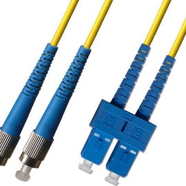 OS2 - Singlemode (9/125) - Duplex - Fiber Optic Cable - SC to FC - Riser Jacket