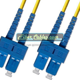 OS2 - Singlemode (9/125) - Duplex - Fiber Optic Cable - SC to SC - Riser Jacket
