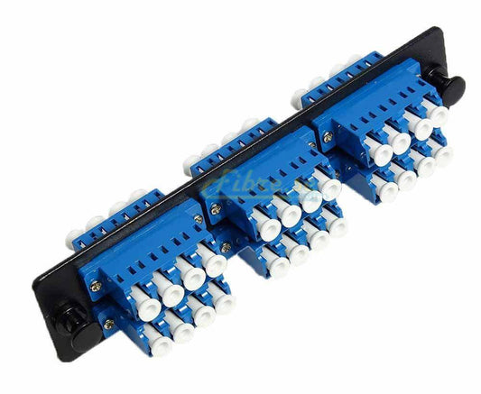 LC - Quad - 6 Port - Adapter Panel - Singlemode