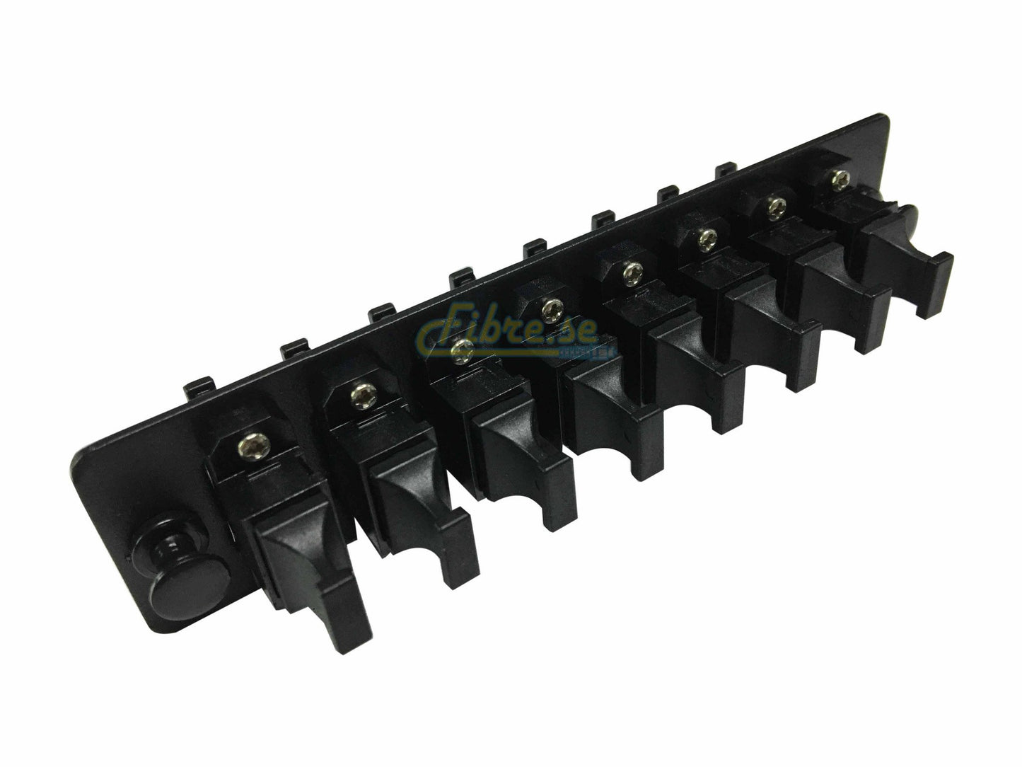 MPO - Simplex - 8 Port - Adapter Panel - OM3 Multimode - Black