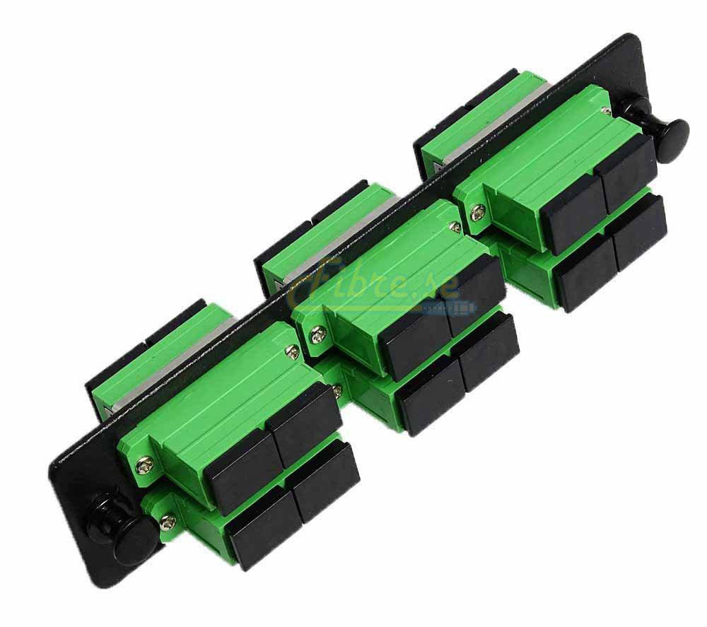 SC - Duplex - 6 Port - Adapter Panel - Singlemode APC