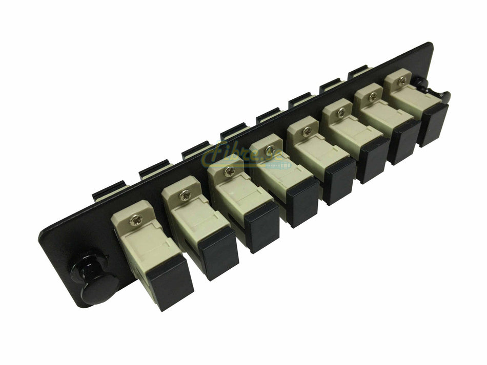 SC - Simplex - 8 Port - Adapter Panel - Multimode