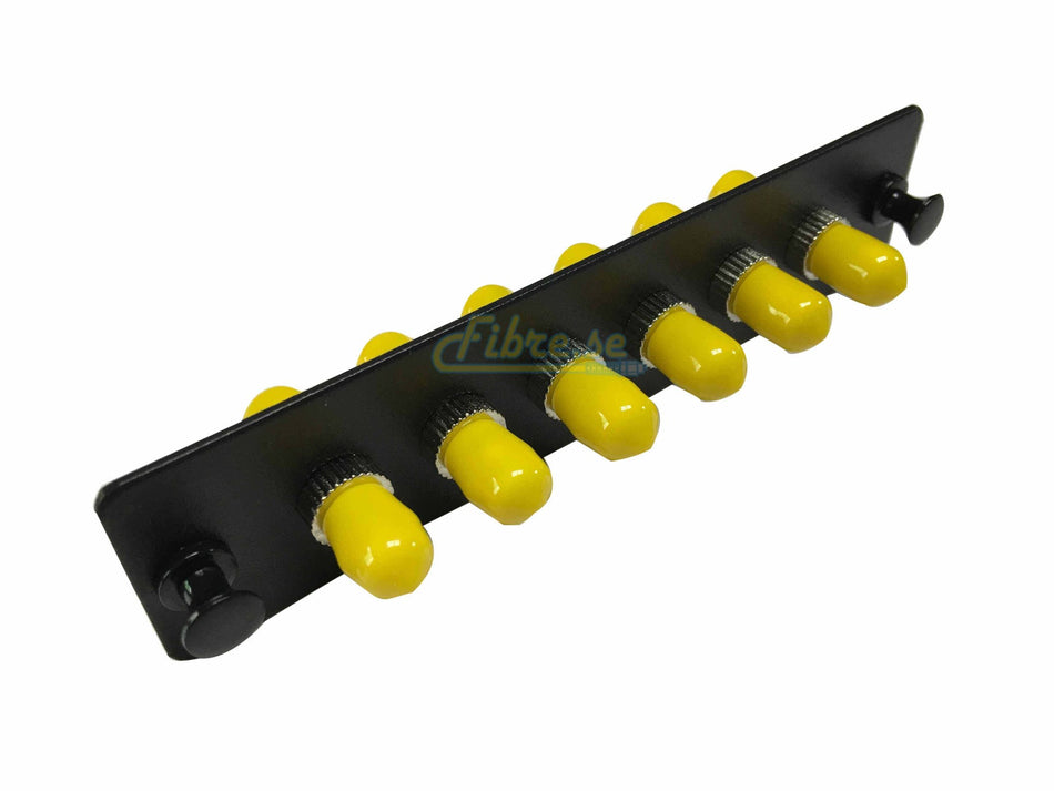 ST - Simplex - 6 Port - Adapter Panel - OM3 Multimode