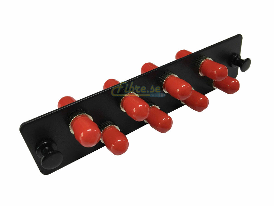 ST - Simplex - 8 Port - Adapter Panel - Singlemode