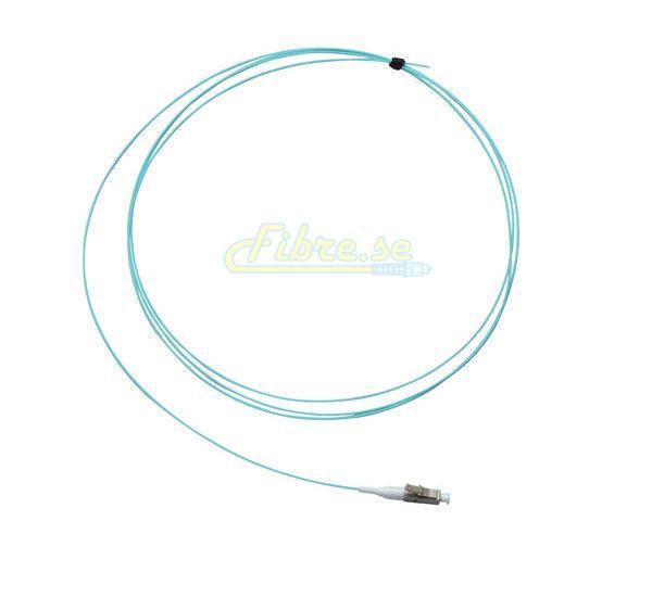 OM3 - 10G Multimode (50/125) - Simplex - Fiber Optic Pigtail - LC/UPC - Riser Jacket