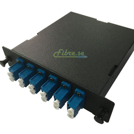 OS2 - Singlemode (9/125) - 12 Fiber MTP (female) to LC Duplex Cassette, Loaded