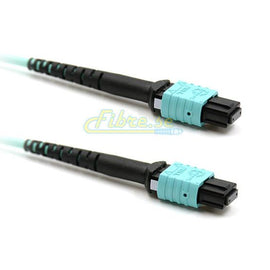 OM4 - 40G Multimode (50/125) - 12 Strand - Fiber Optic Cable - MPO to MPO - LSZH