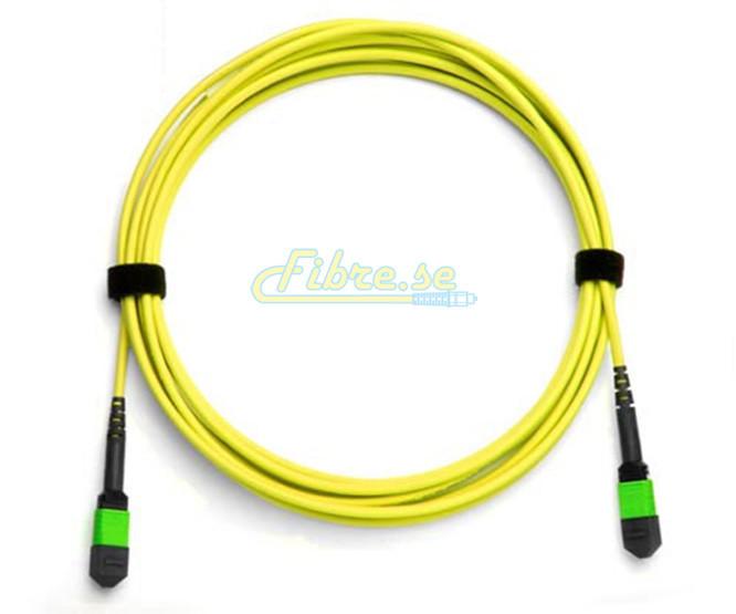 OS2 - Singlemode (9/125) - 12 Strand - Fiber Optic Cable - MPO to MPO - LSZH